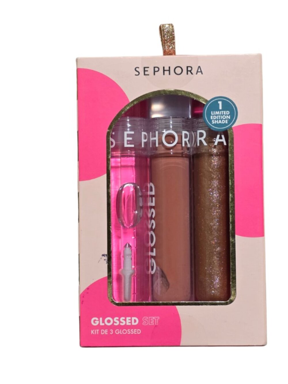 NEW Sephora Collection Glossed Lip Gloss 3-Piece Set Limited Edition